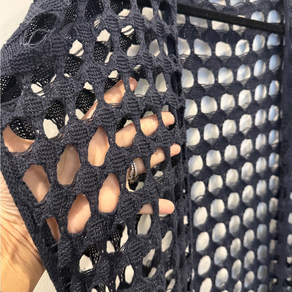 Crochet Open-Front Duster - Picture 10 of 10
